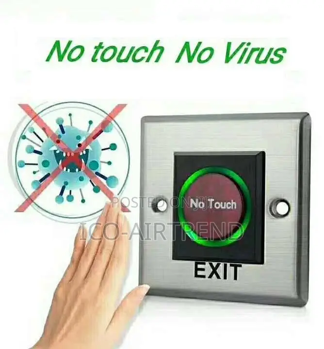 No Touch Exit Button Touchless Button for Access Control