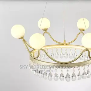 Crown Crystal Chandelier