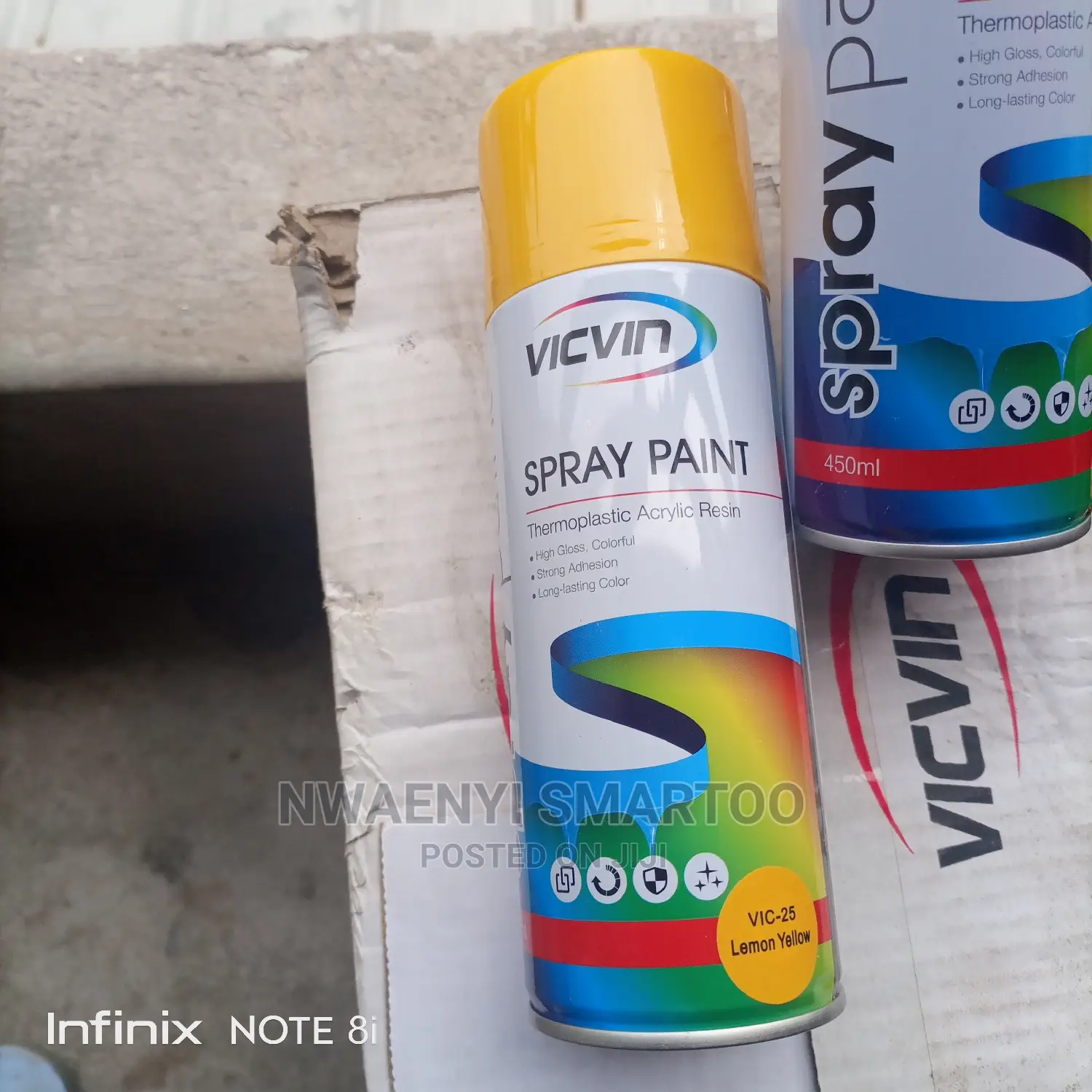 Yellow Spray Paint Original One