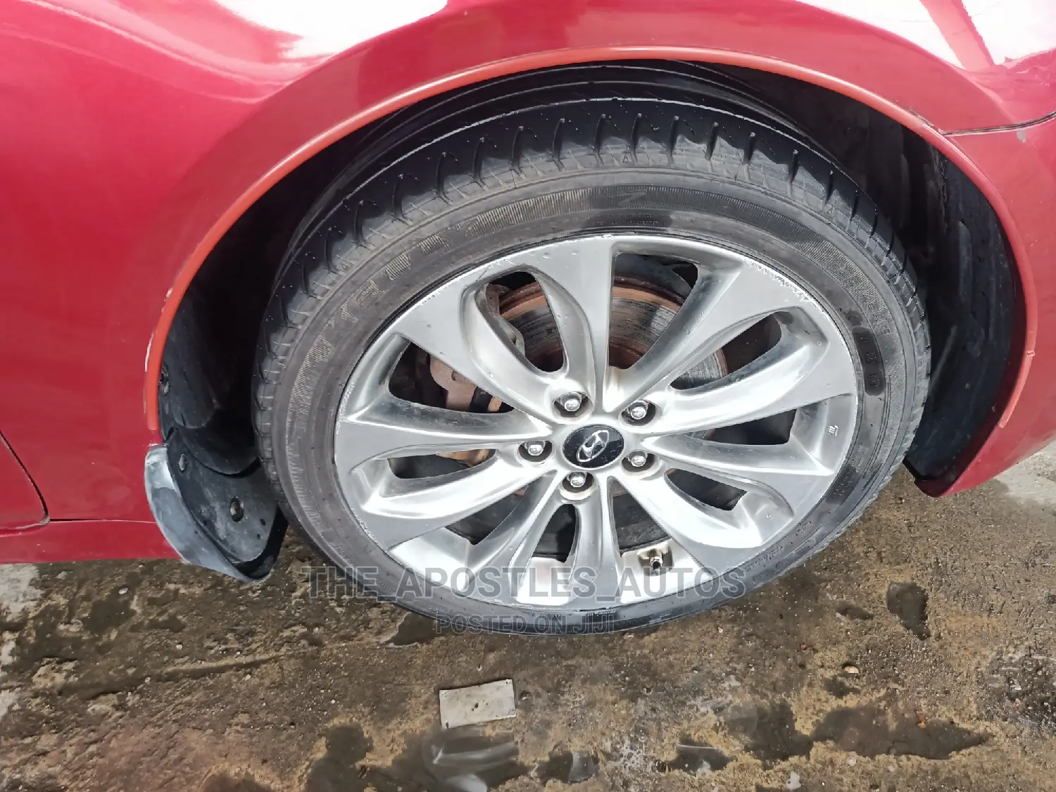 Hyundai Sonata 2013 Red