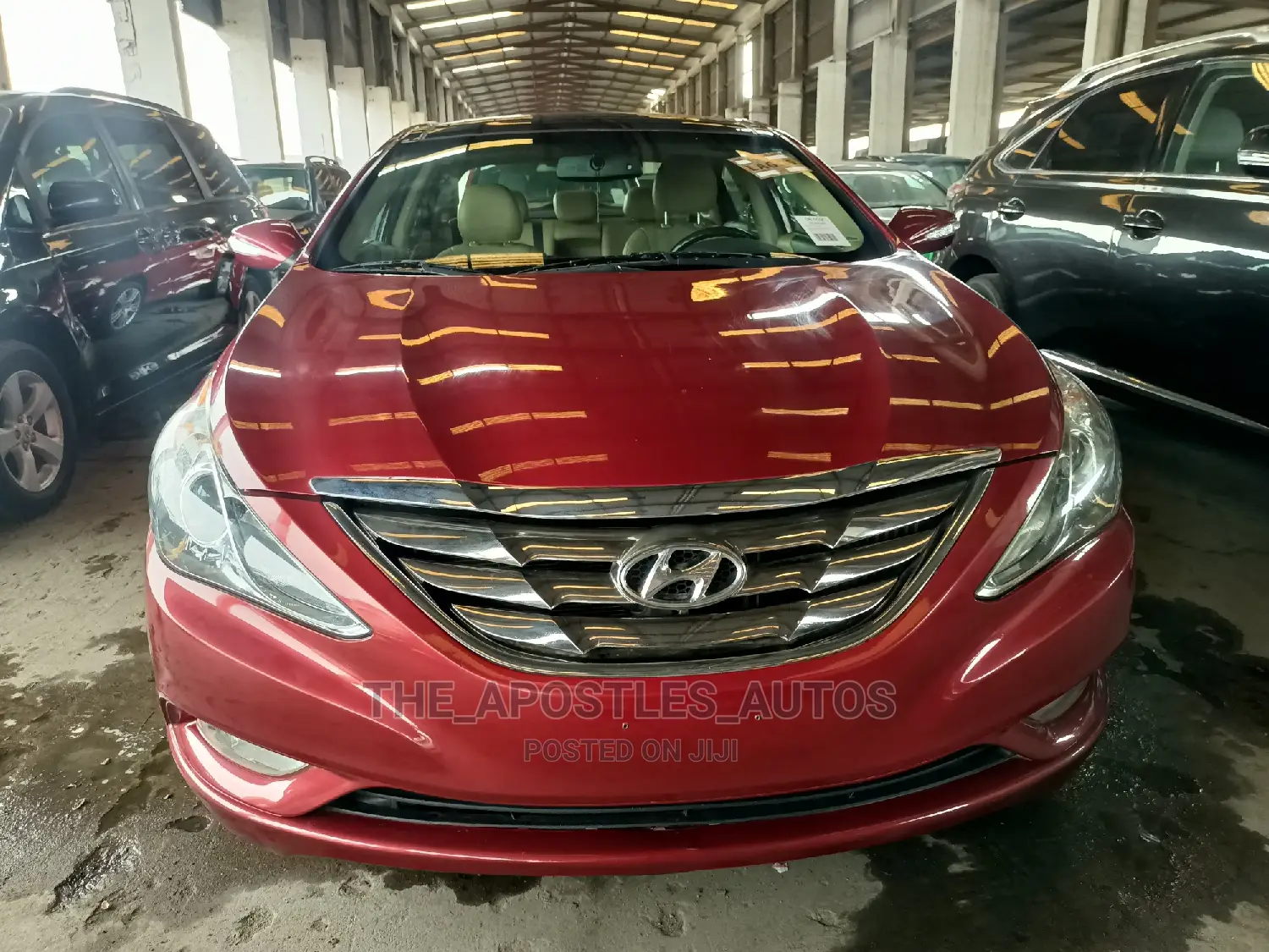 Hyundai Sonata 2013 Red