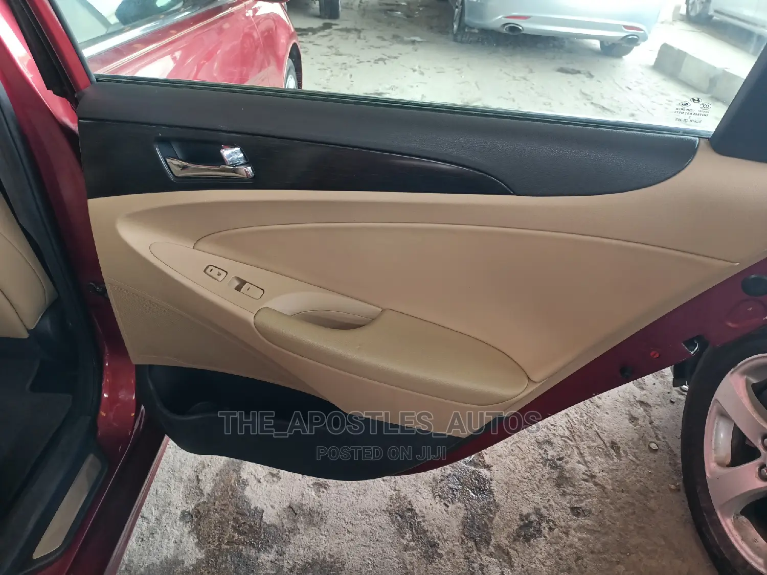Hyundai Sonata 2013 Red