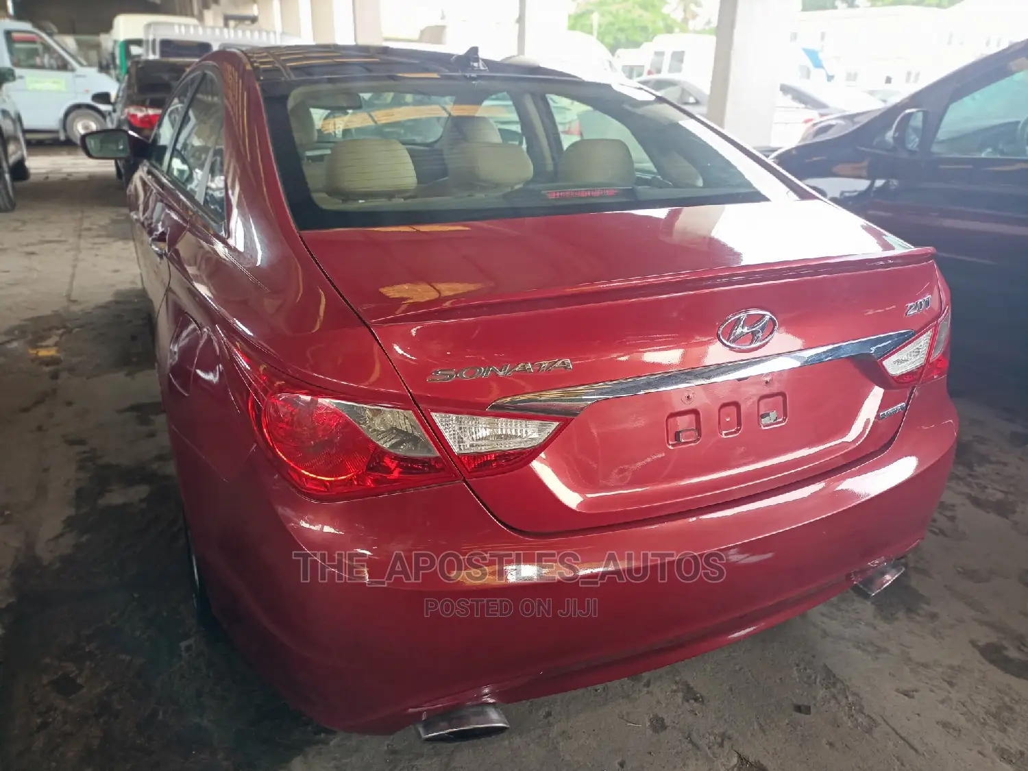 Hyundai Sonata 2013 Red