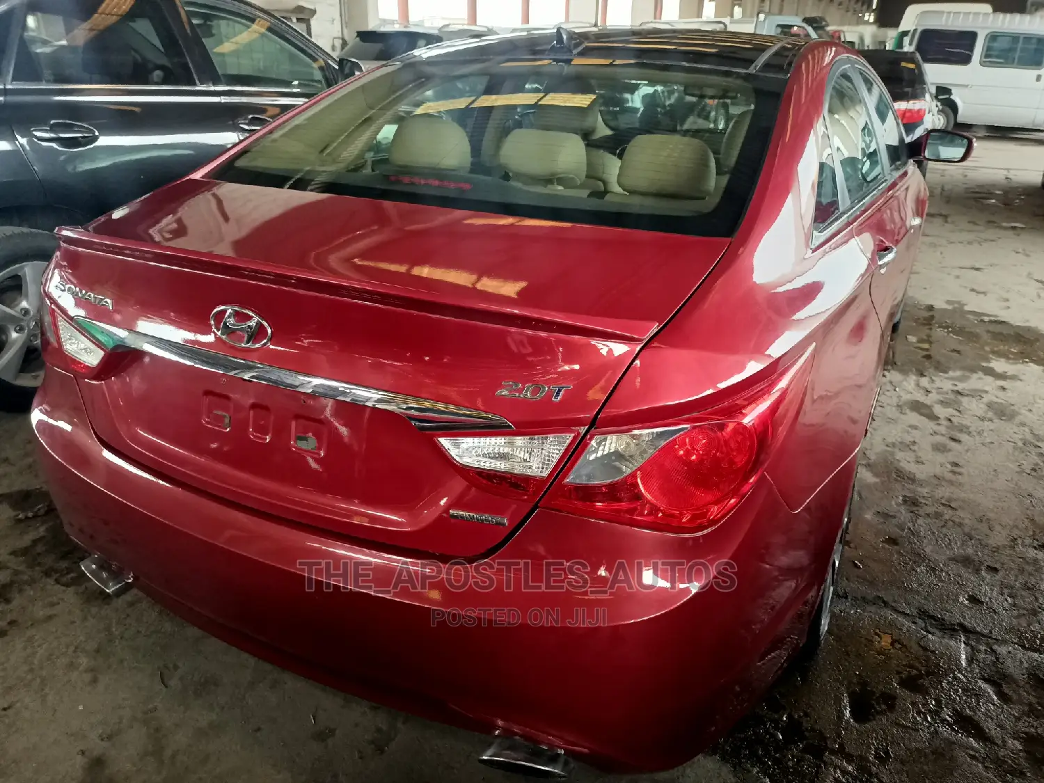 Hyundai Sonata 2013 Red