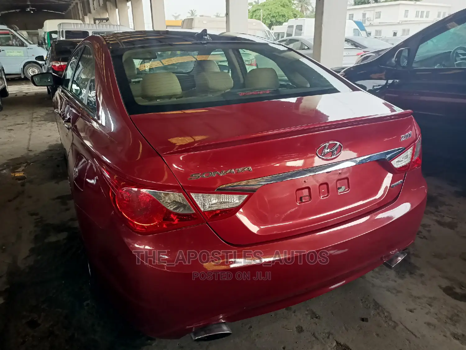 Hyundai Sonata 2013 Red