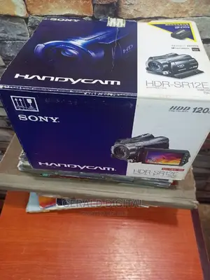 This Is Sony Video Handycam HDR-Sr12 Very Clean Sharp Camera