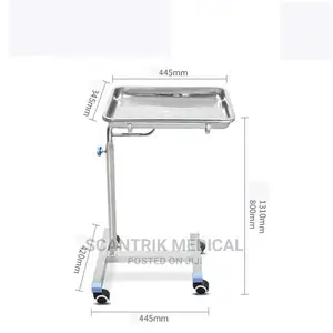 Stainless Steel Hospital Mayo Tray