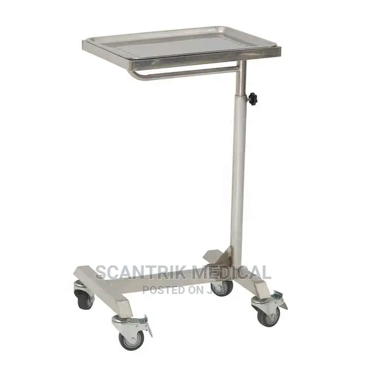 Mobile Medical Tray With Wheels