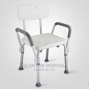 Shower Chair With Backrest and Arms