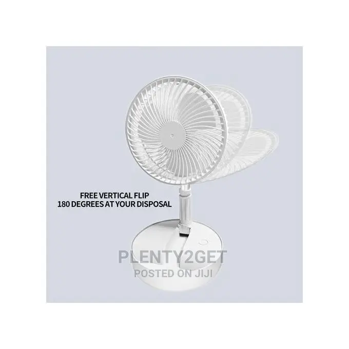 7200mah Rechargeable Fan Usb Folding Telescopic