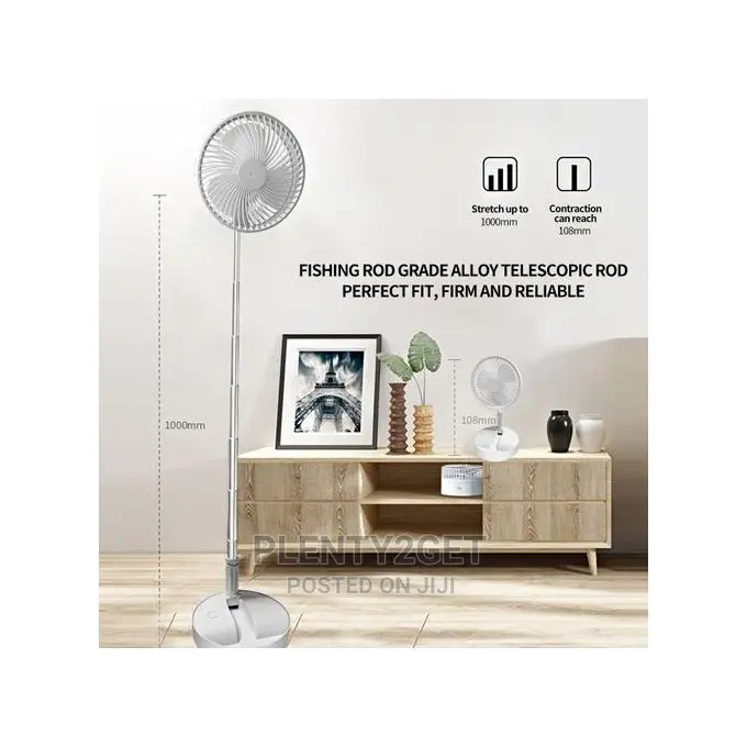 7200mah Rechargeable Fan Usb Folding Telescopic