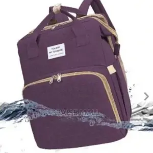 Waterproof Multipurpose Diaper Bag With Crib