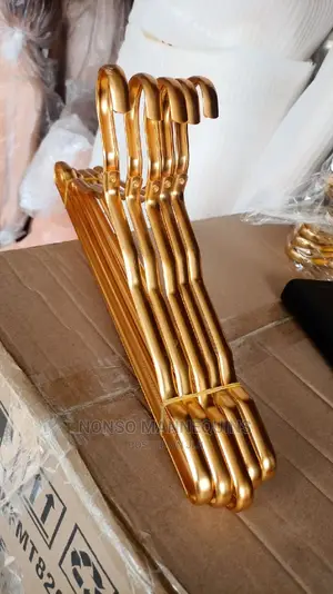 Gold Aluminum Clothes Hangers