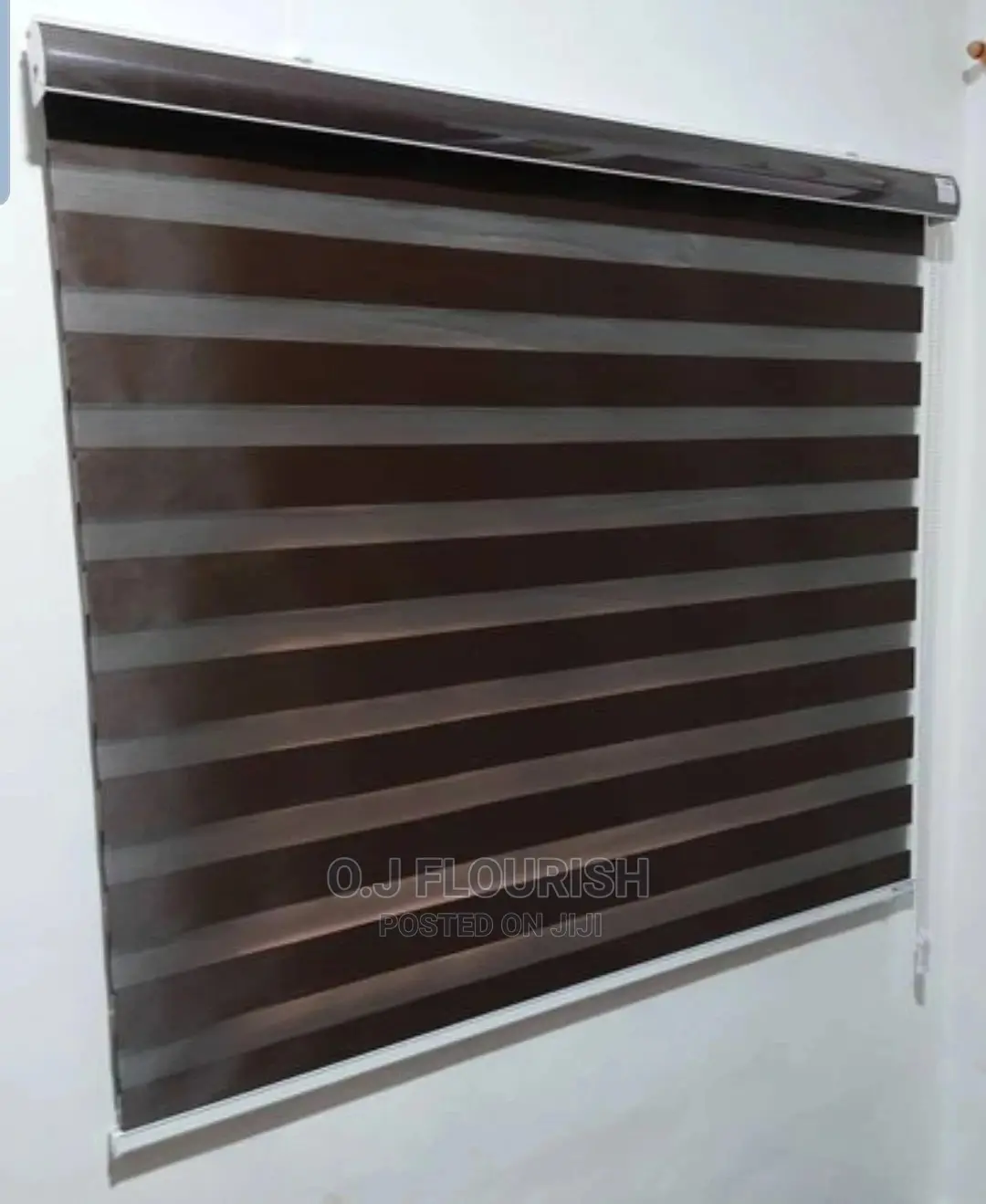Coffee Brown Window Blind