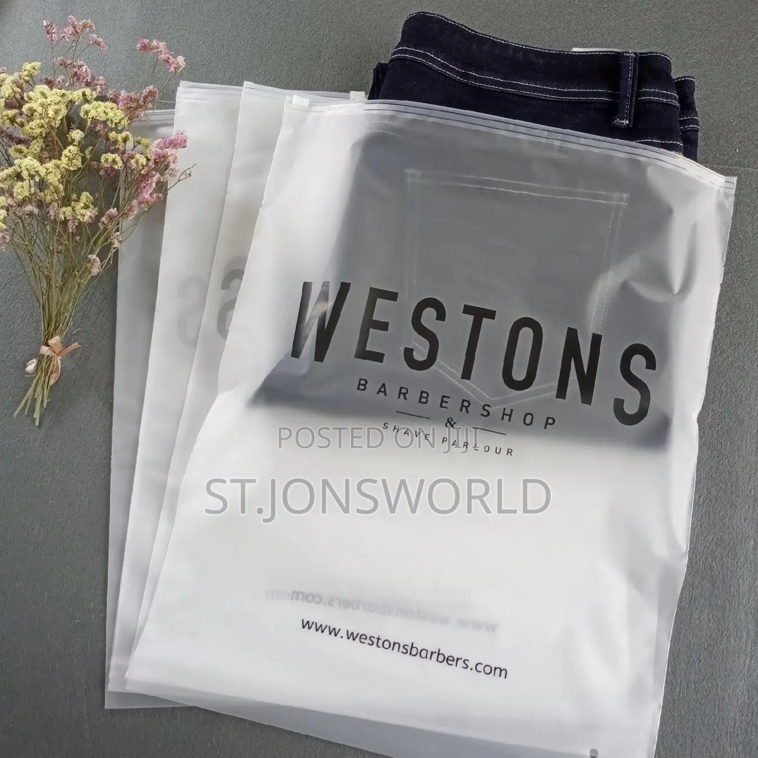 Ziplock Clothe Packaging Nylon Bag