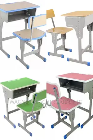 Sales Of Colourful School Table And Chairs In Fct