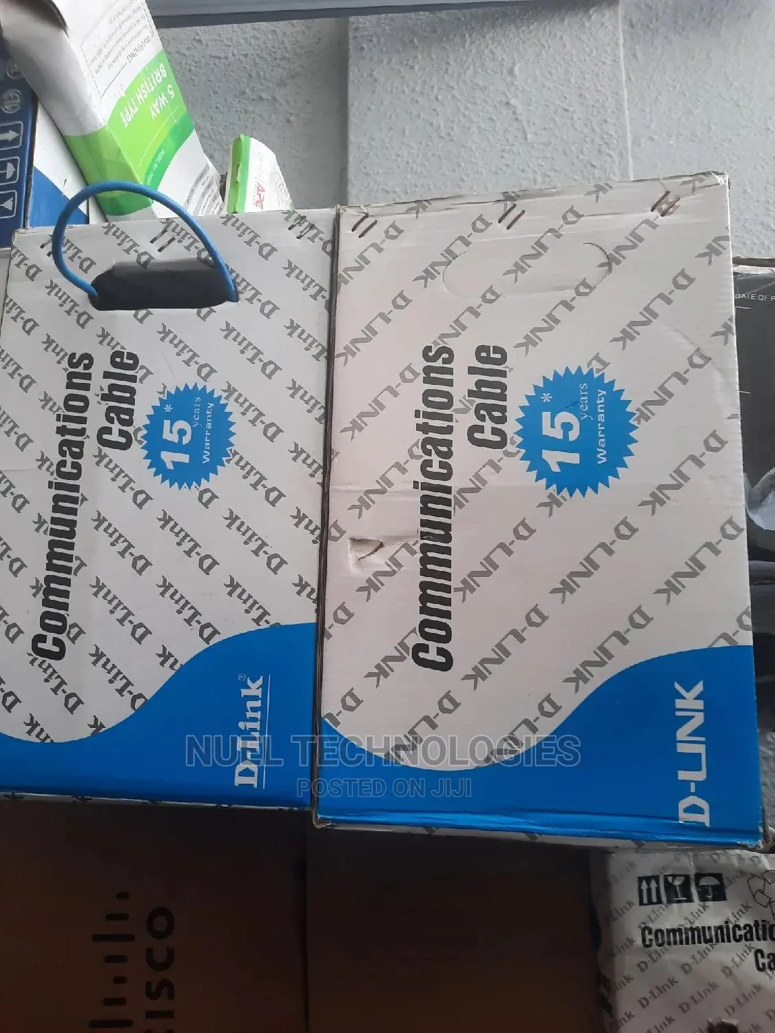 D-Link Cat 6 Cable (Non Copper) 305m