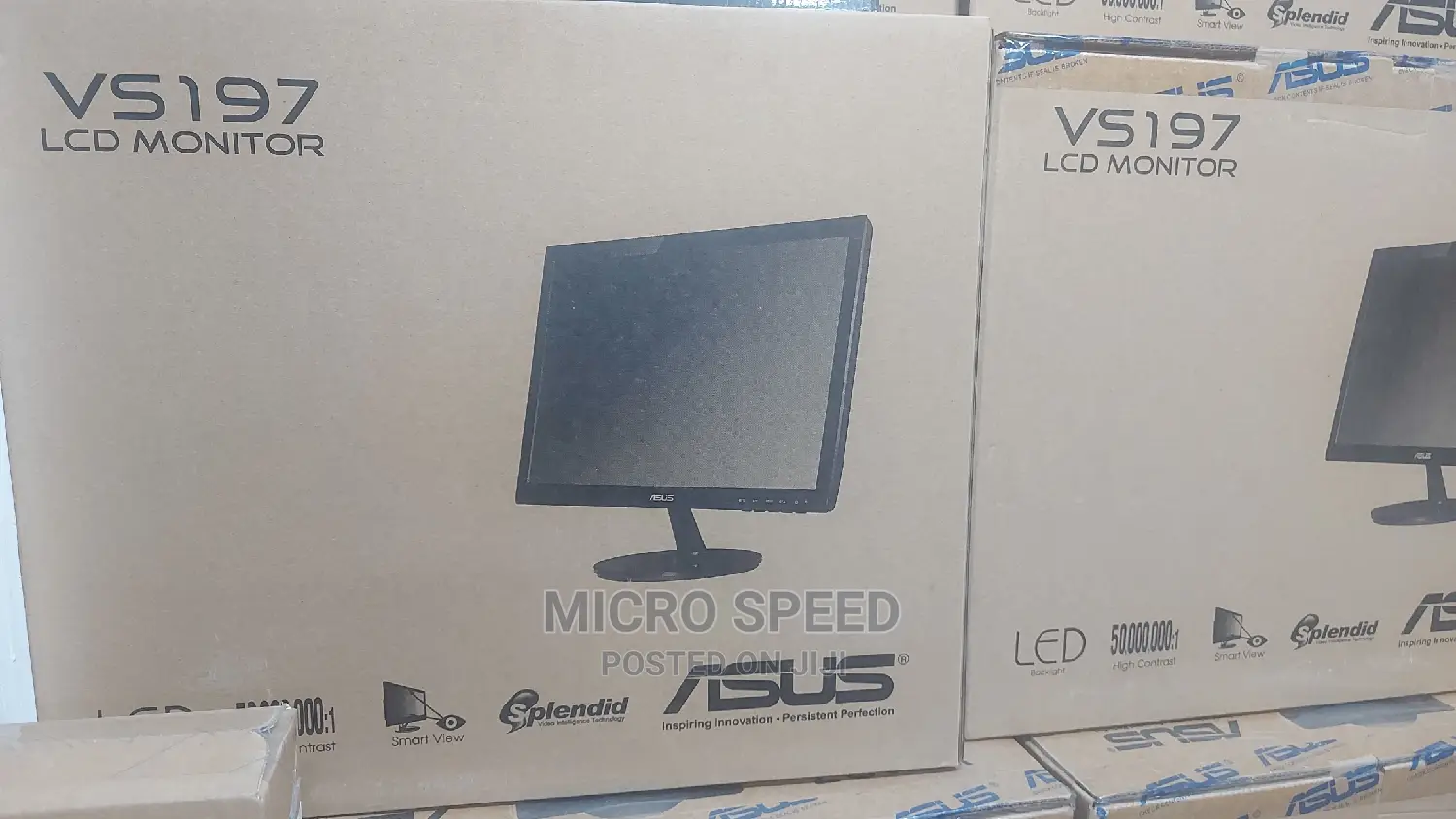 Asus Monitors 19"Inchs