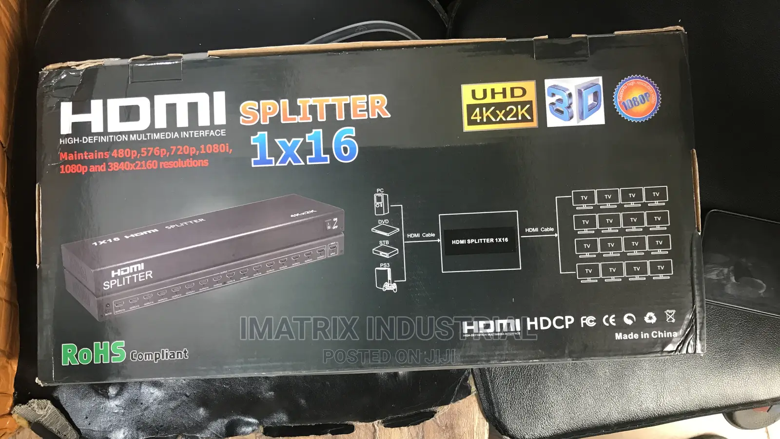1*16 Hdmi Splitters