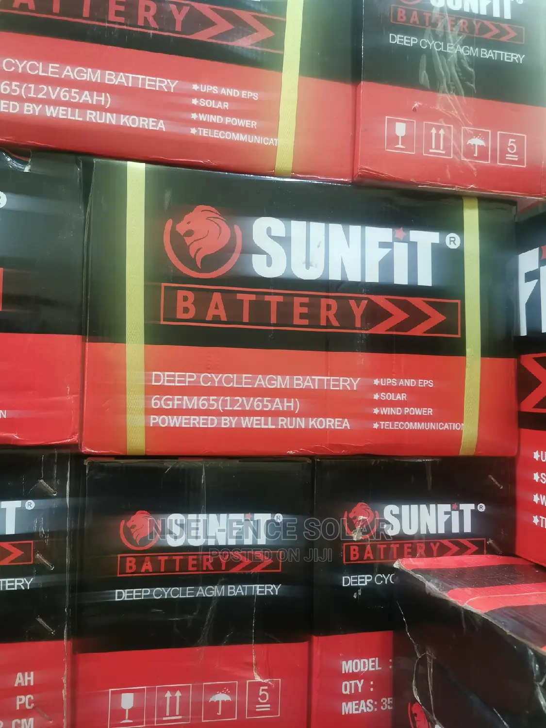 12v 65ah Sunfit Battery