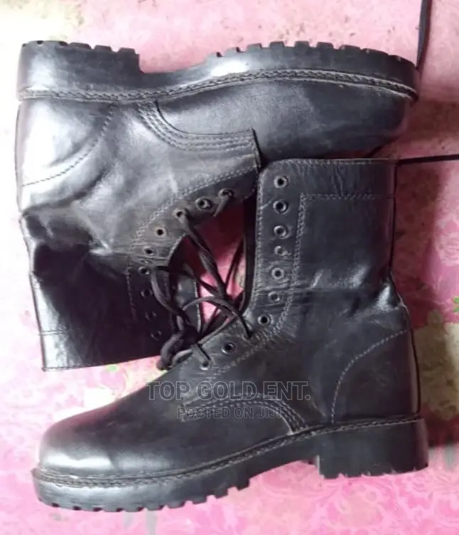 Leather Security Boot.