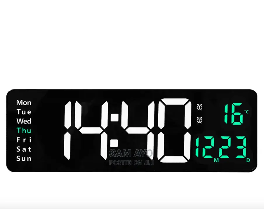 Large Screen Digital Wall Clock ( Price Not Negotiable)