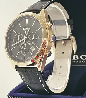 MP: Boss Hugo Boss Leather Watch