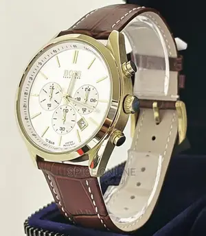 MP: Boss Hugo Boss Leather Watch