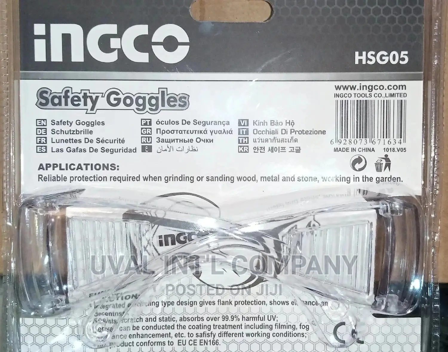 Safety Goggles (Plain)