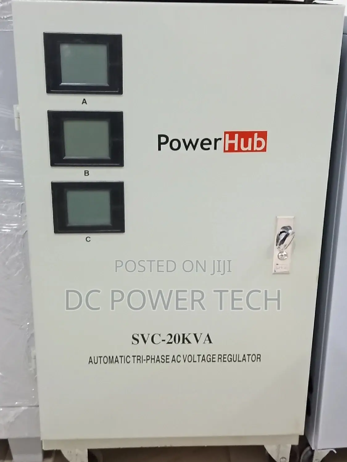 Power Hub 20kva Servo Stabilizer Input Voltage 90v to 260