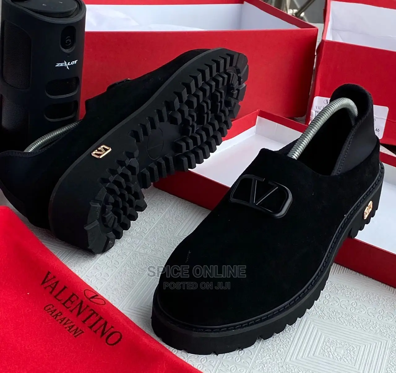 ME: Valentino Suede Shoe