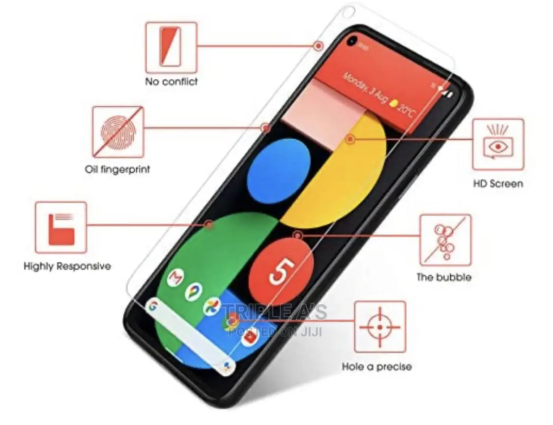 Google Pixel 4-8pro Tempered Glass/Anti Scratch Screen Guard