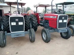 Mf 375 Farm Tractor With Implements