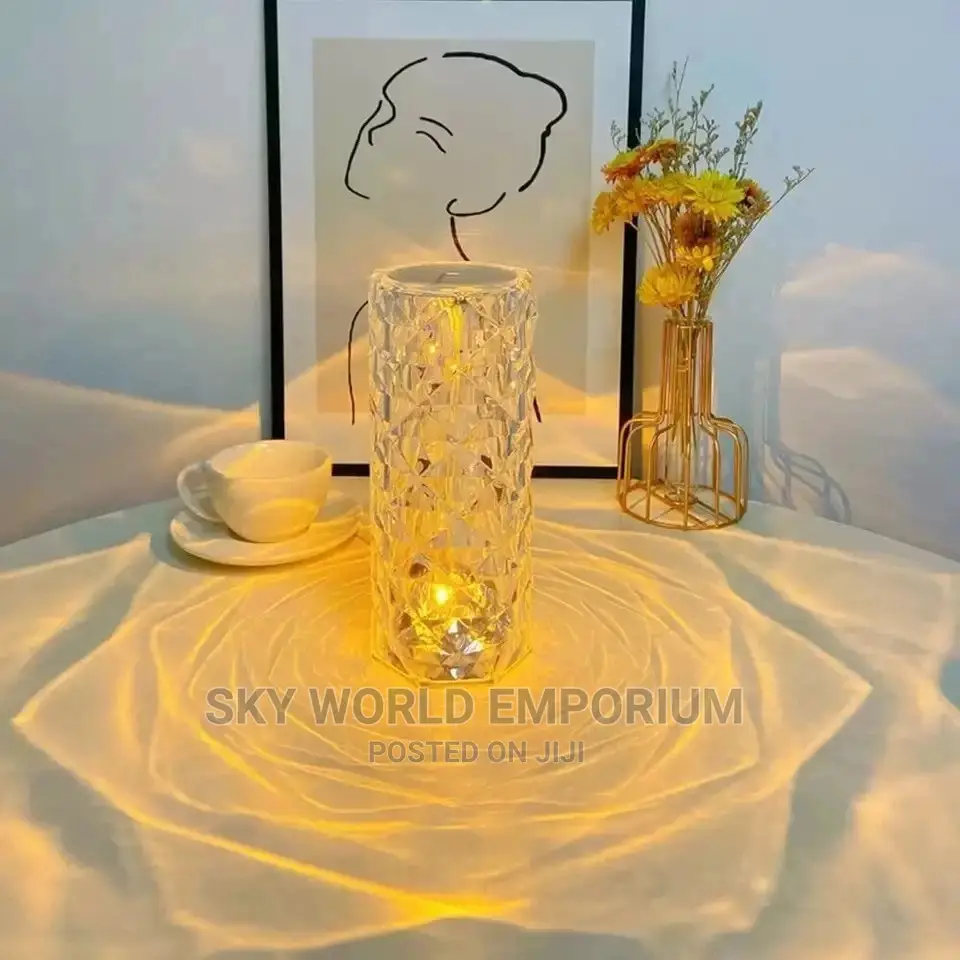 New Crystal Table/Bedside Light
