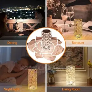 New Crystal Table/Bedside Light