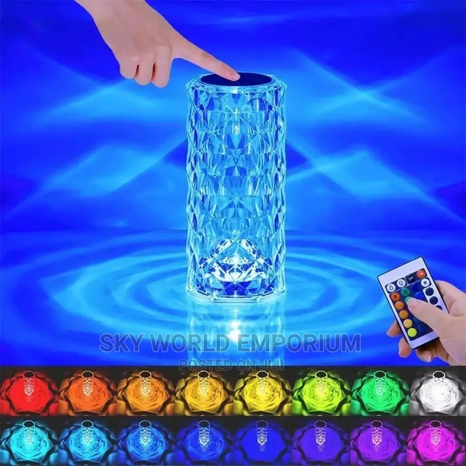 New Crystal Table/Bedside Light