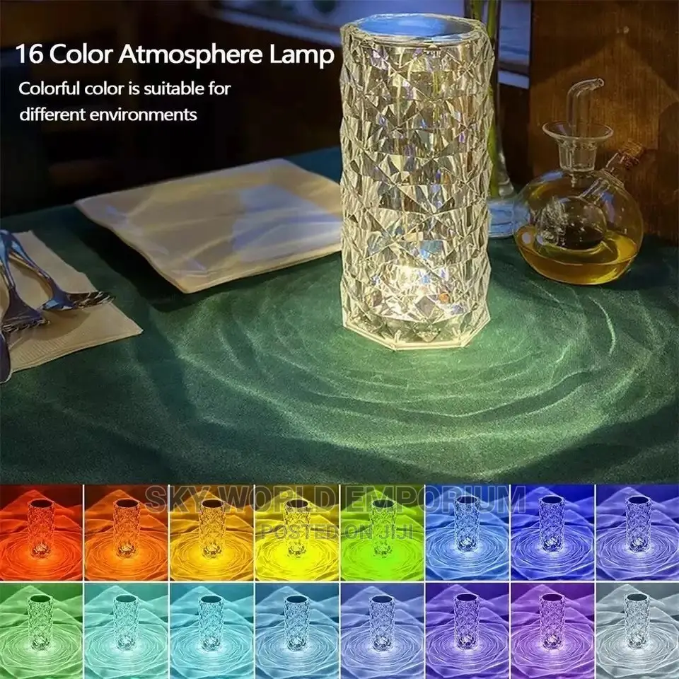 New Crystal Table/Bedside Light