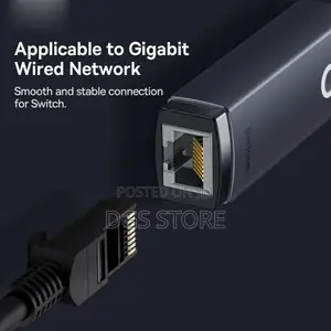 Baseus Lite Series RJ35 Lan Port Ethernet Adapter W In