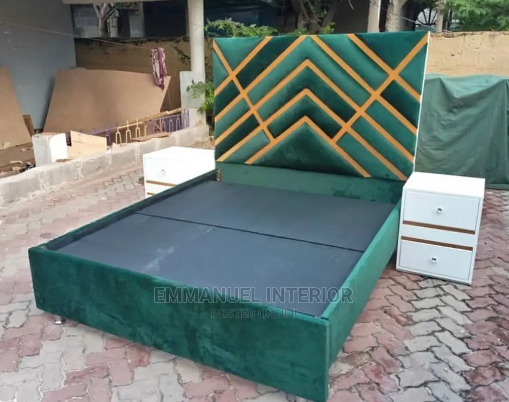 A Standard Bedframe, Made With Quality Fabrics