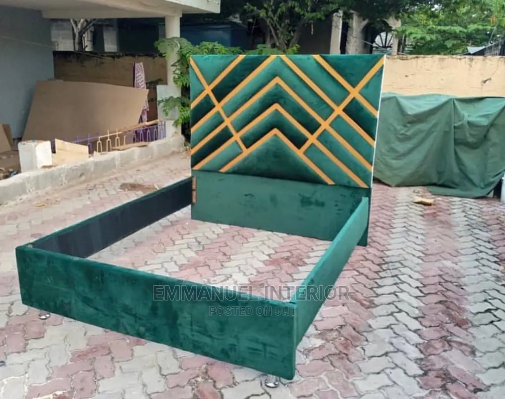 A Standard Bedframe, Made With Quality Fabrics