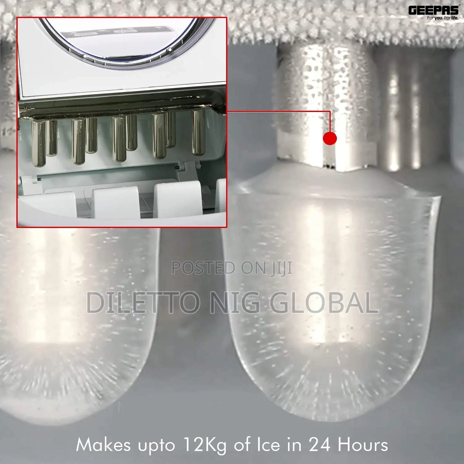 Geepas Automatic Ice Cube Maker