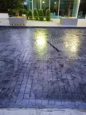 Pace Setters Stamped Concrete Floor