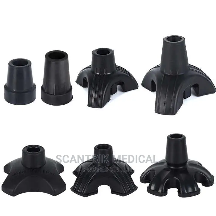 High Strength Rubber Tips for Walking Crutches