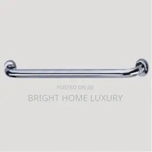 Anti Rust Heavy Gage Towel Hanger - Silver