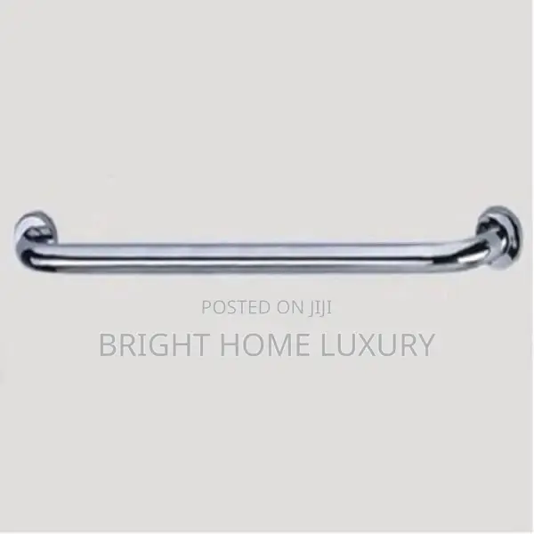 Anti Rust Heavy Gage Towel Hanger - Silver