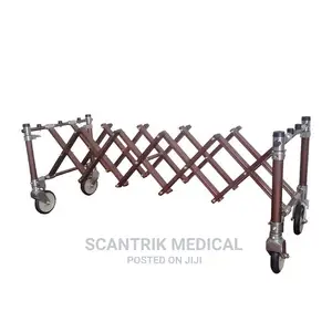 Durable Stainless Steel Funeral Trolley