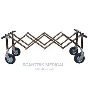 Adjustable Non-Slip Funeral Trolley