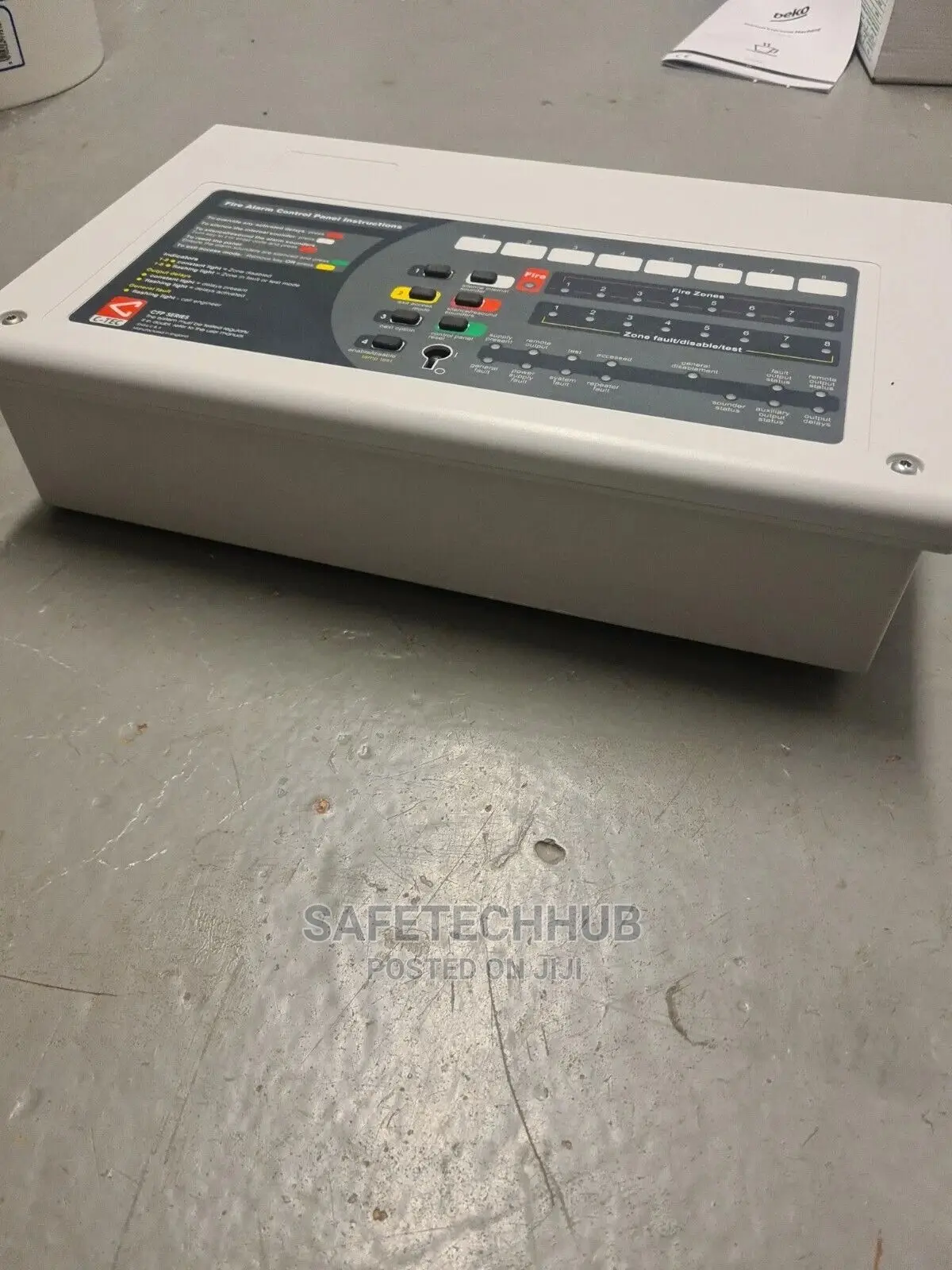 C-tec 2-zone Cfp702-4 Conventional Fire Alarm Control Panel