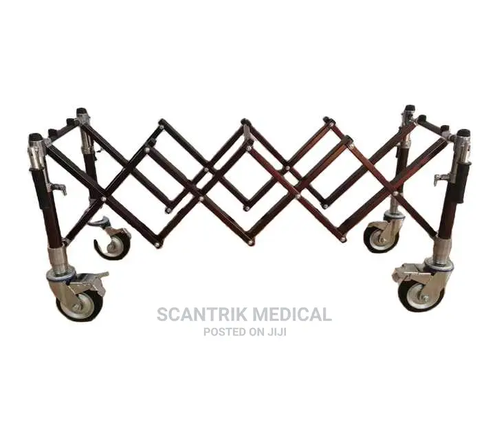 Foldable Extending Medical Funeral Trolley
