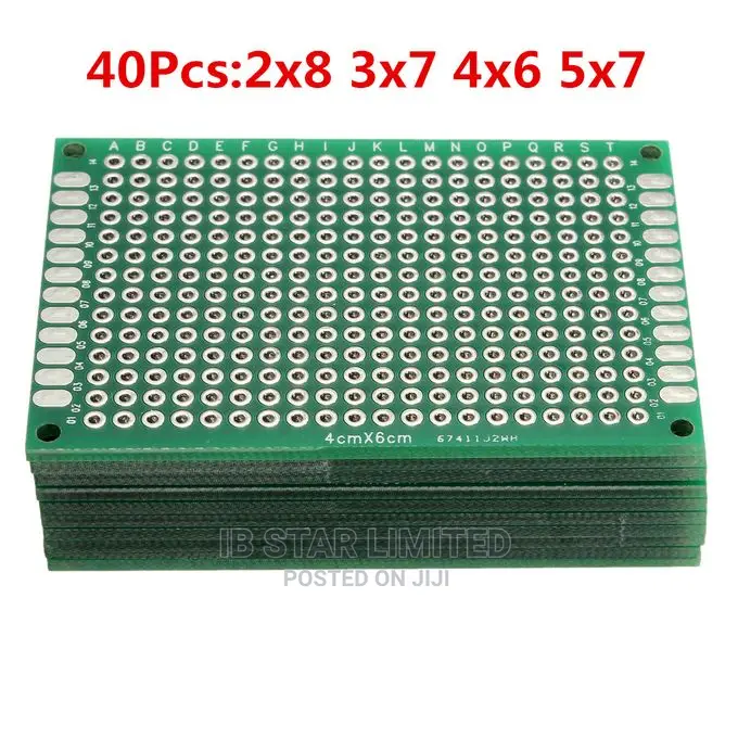 PCB 40pcs Prototype 4X6 Board Circuit Stripboard
